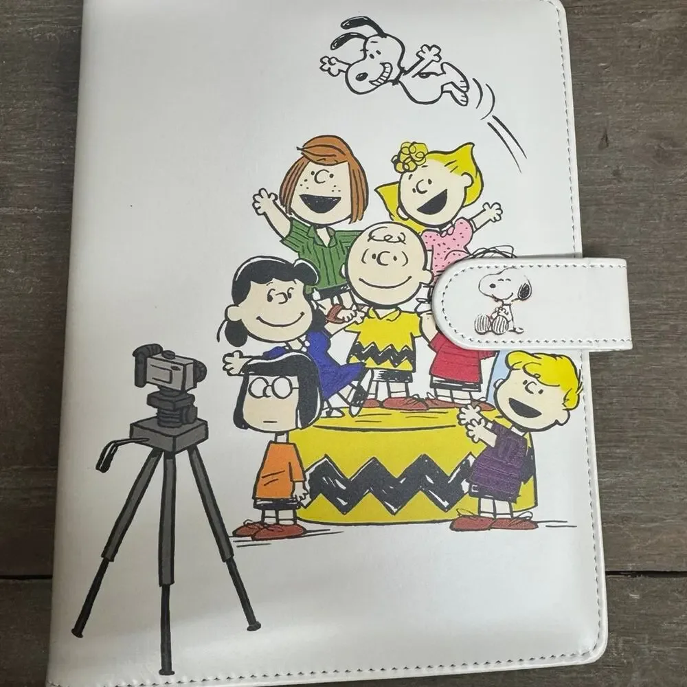 Peanuts Snoopy A5 Binder w/ matching paper